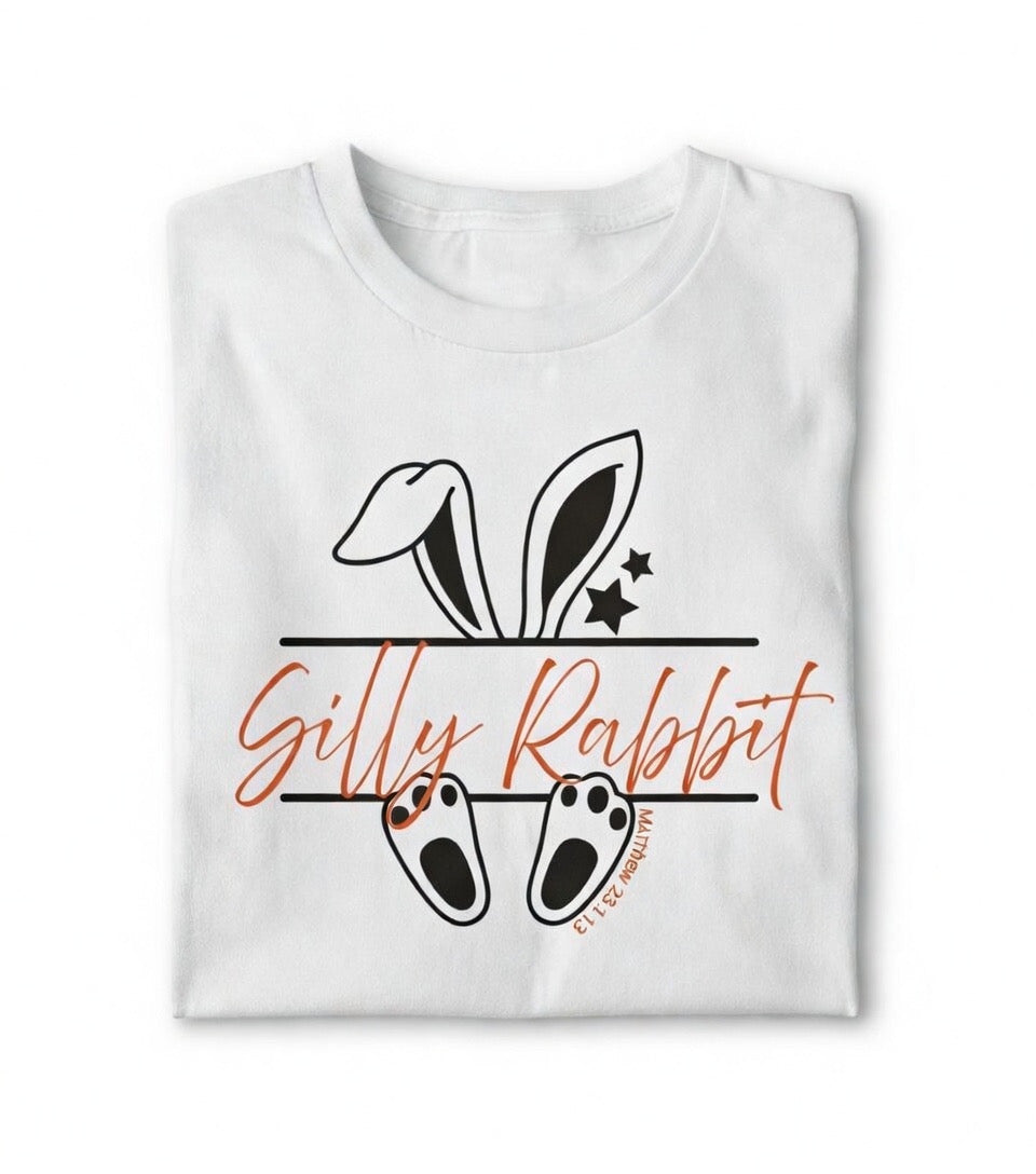 Unisex “Silly Rabbit” Short Sleeve Shirt