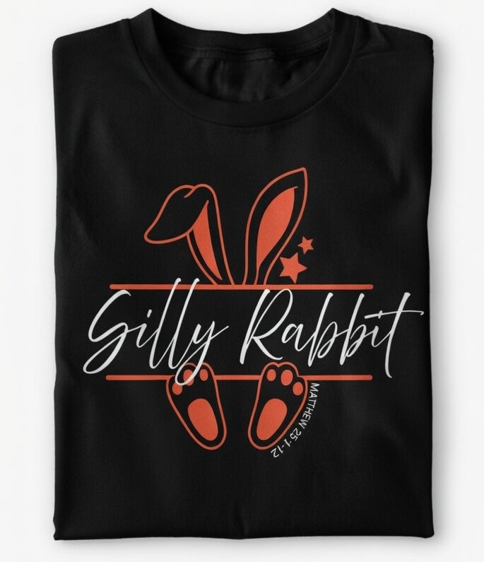 Unisex “Silly Rabbit” Short Sleeve Shirt