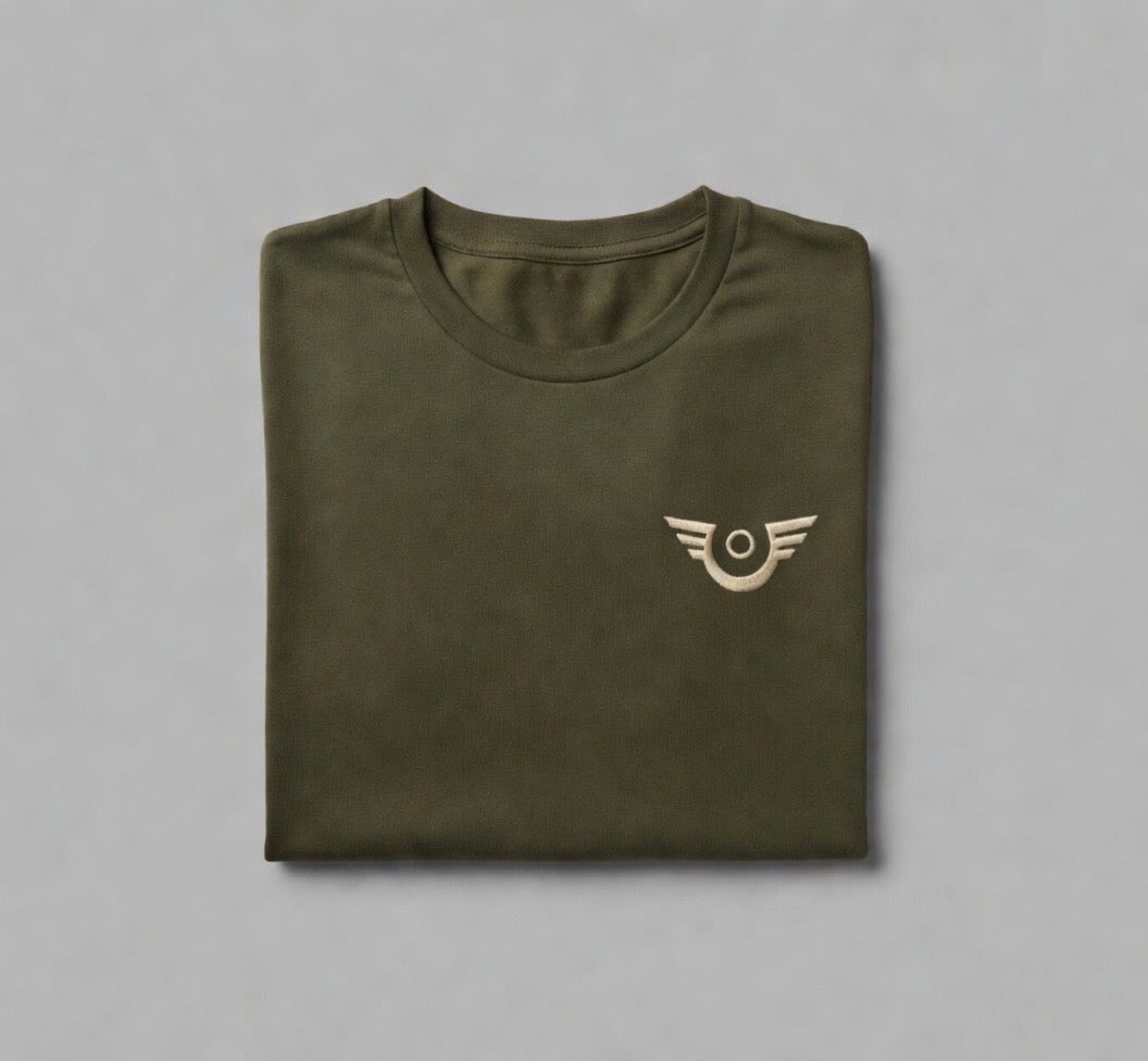 Men’s Embroidered “On High Fashion” Logo Shirt