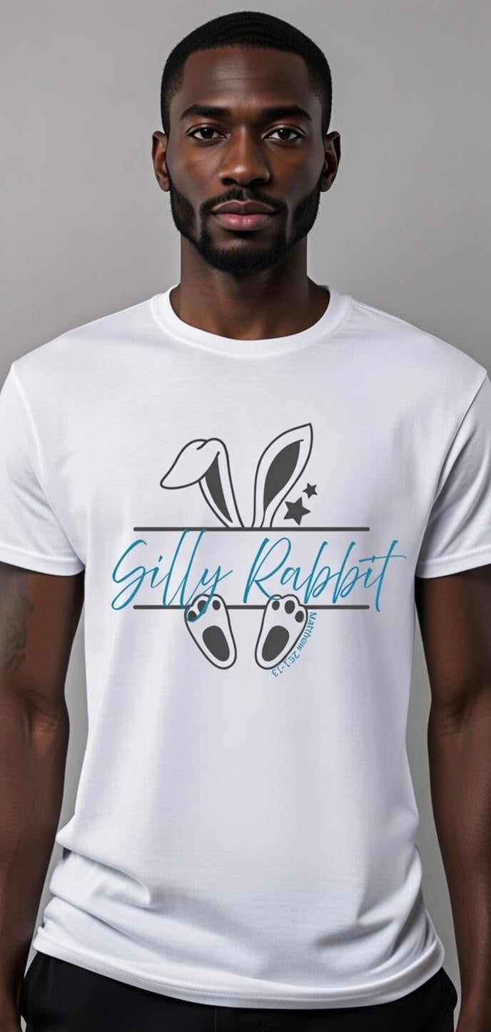 Unisex “Silly Rabbit” Short Sleeve Shirt