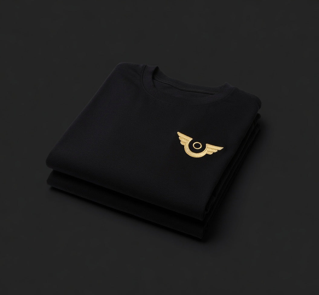 Men’s Embroidered “On High Fashion” Logo Shirt