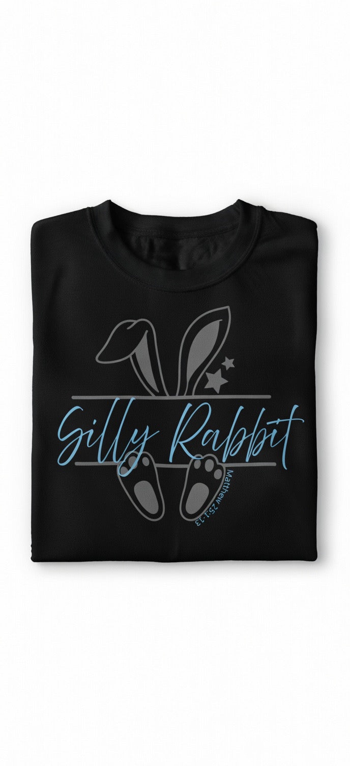 Unisex “Silly Rabbit” Crewneck Sweatshirt Pullover