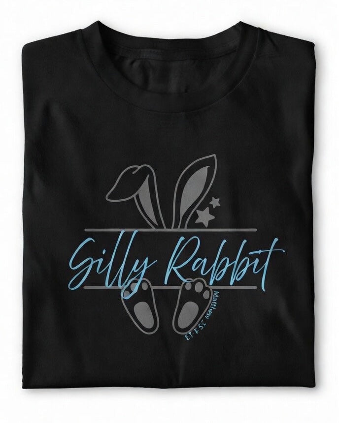 Unisex “Silly Rabbit” Short Sleeve Shirt