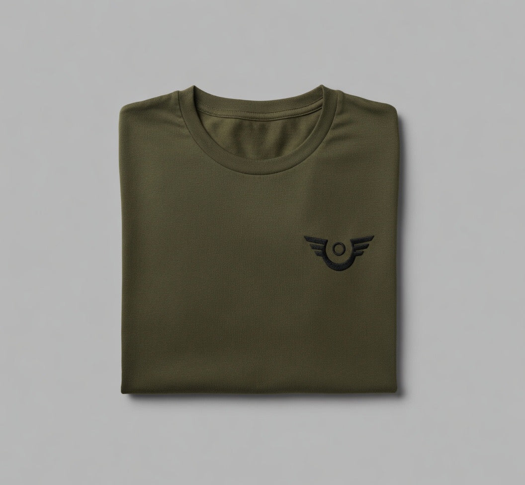 Men’s Embroidered “On High Fashion” Logo Shirt
