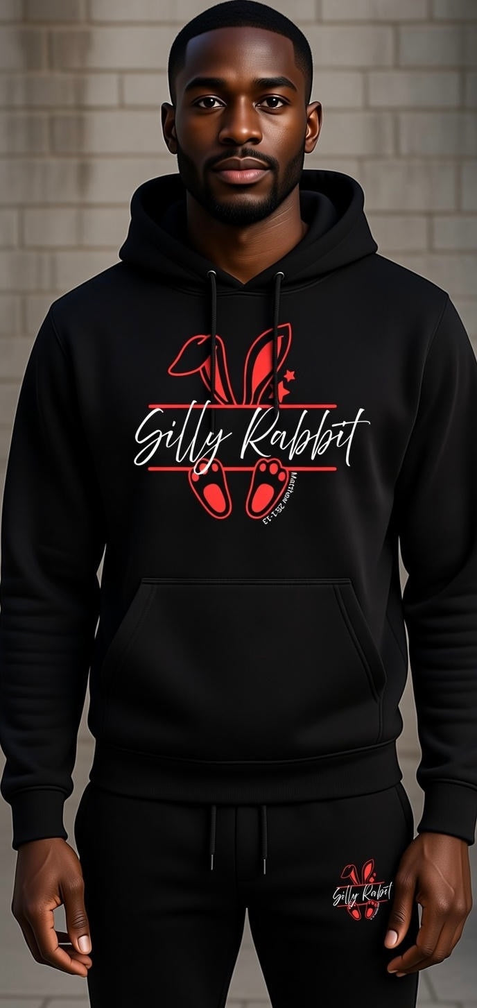 Unisex “Silly Rabbit” Two-Piece Pullover