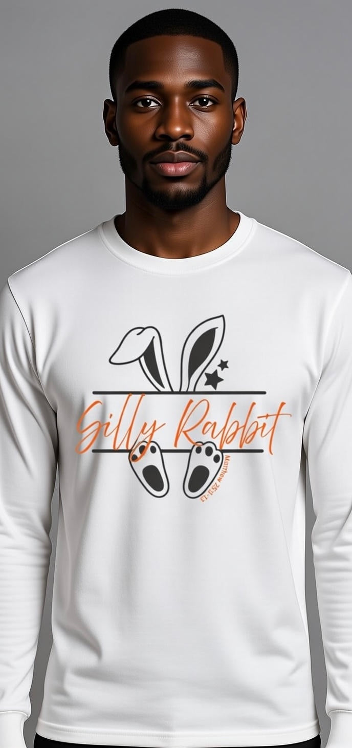 Unisex “Silly Rabbit” Long Sleeve Shirt