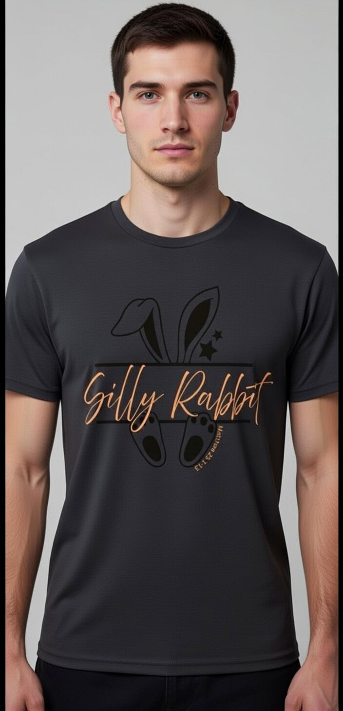 Unisex “Silly Rabbit” Short Sleeve Shirt