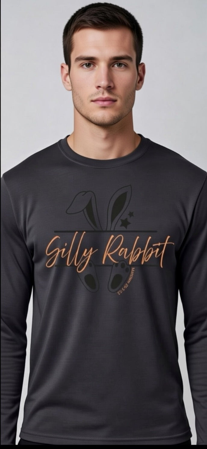 Unisex “Silly Rabbit” Long Sleeve Shirt