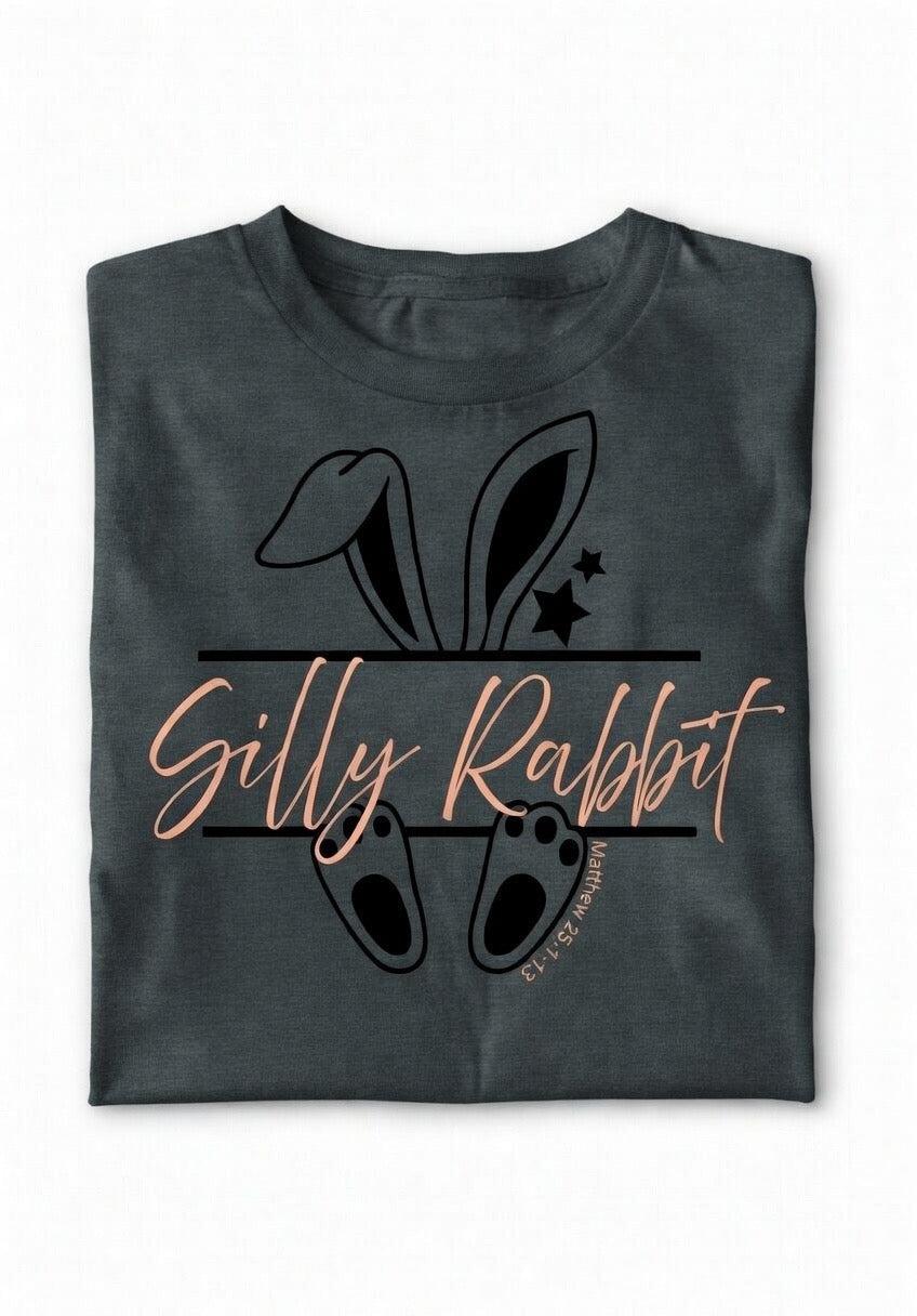 Unisex “Silly Rabbit” Short Sleeve Shirt