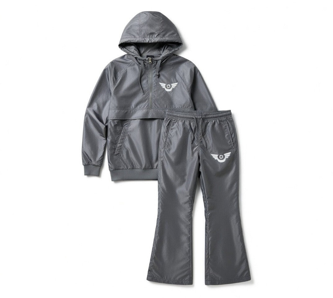 Men's Embroidered "On High Fashion" Logo Tracksuit