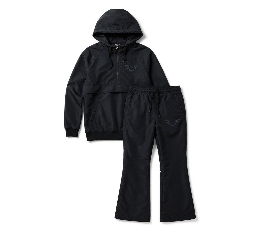 Men's Embroidered "On High Fashion" Logo Tracksuit